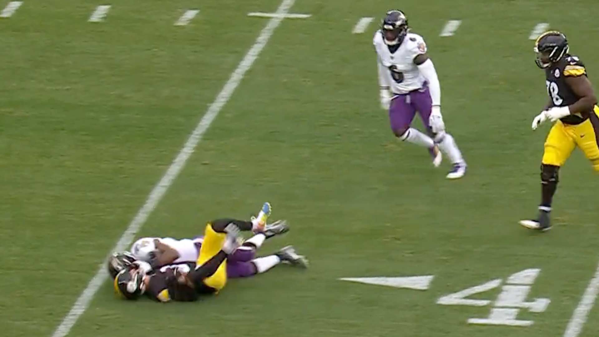 Was This Ravens Hit On Steelers Qb Kenny Pickett A Penalty