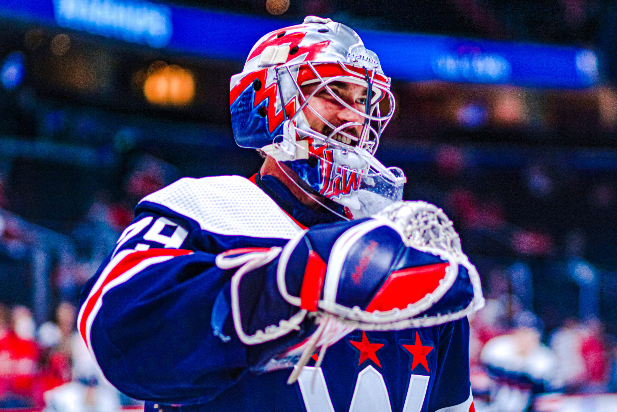 Lindgren Lives By Quote On His Mask, Has ‘Lion’ Mindset With Capitals