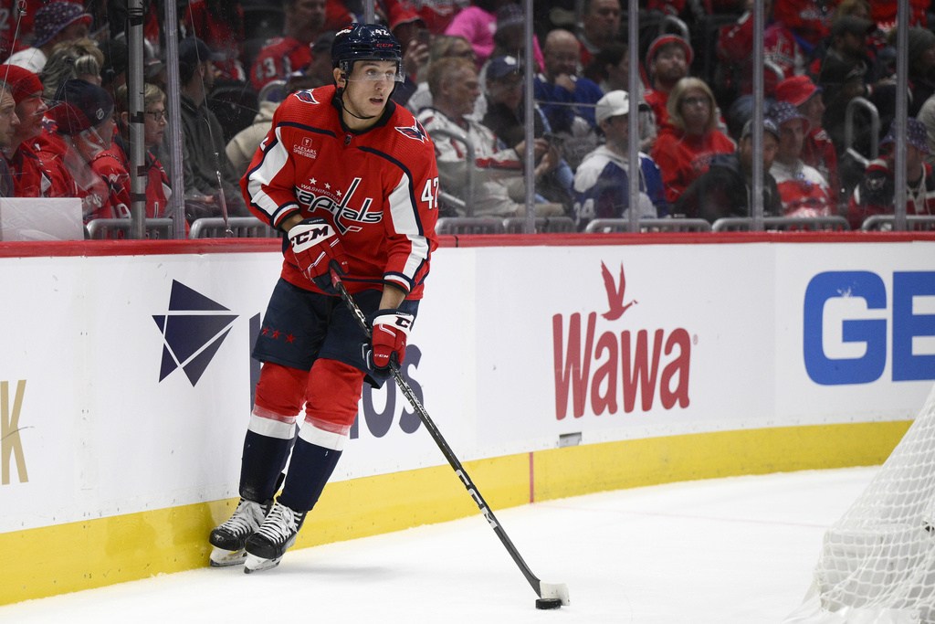 Fehervary Sidelined Against Vegas; Capitals Down A Top D-Man