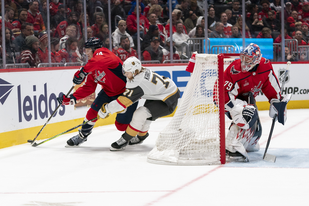 Capitals Escape From Golden Knights; Lindgren Shines In Net