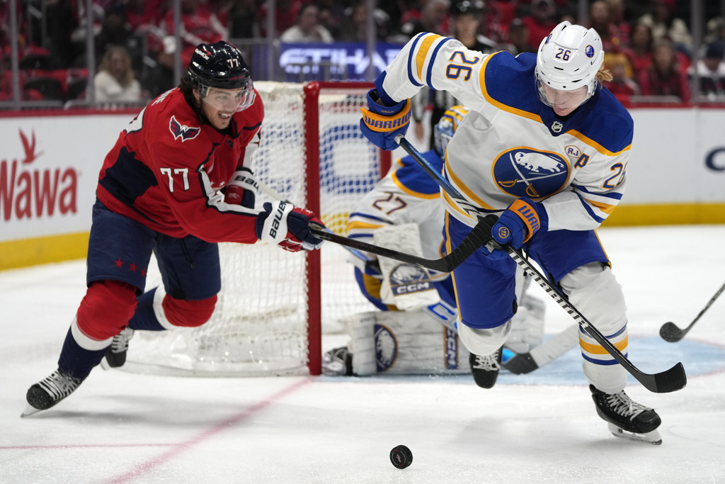 Capitals Down Sabres In OT; Oshie Tallies 1st Goal