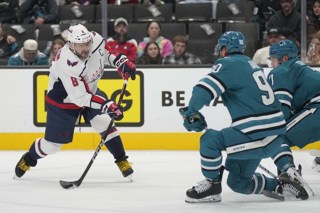 Capitals Dropped By Sharks; Power Play Again Goes Goalless