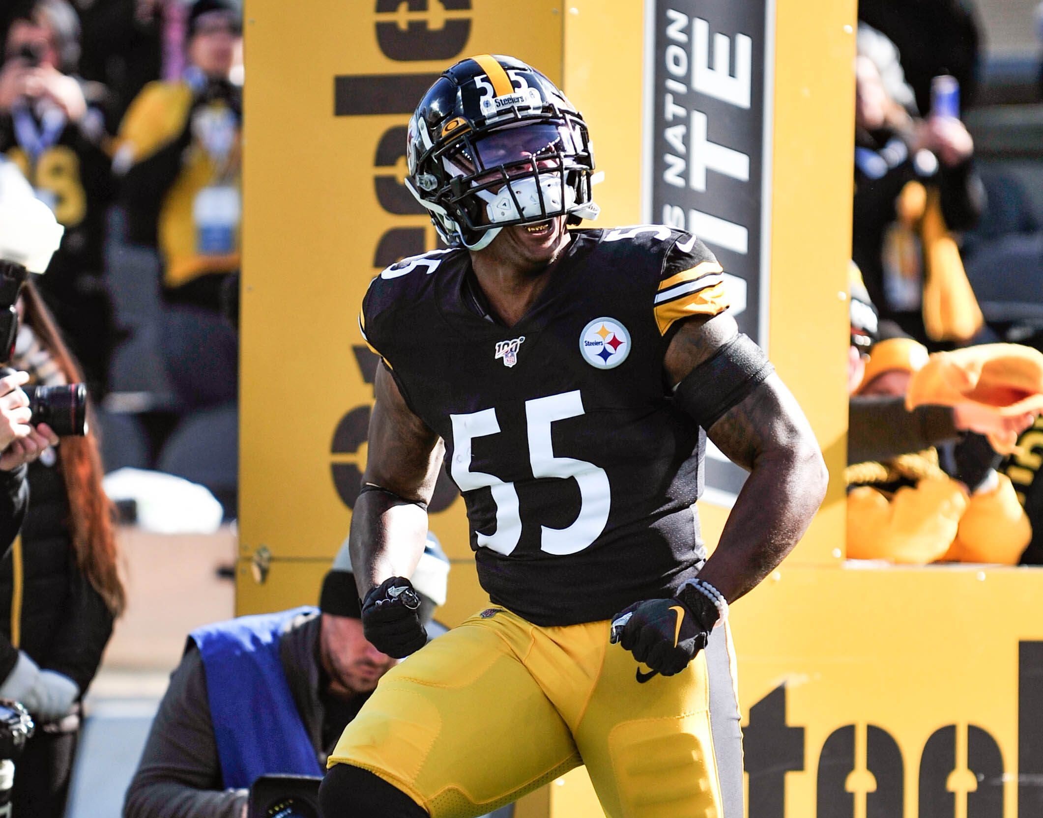 Devin Bush's knee injury clouds Steelers' unbeaten start - The San