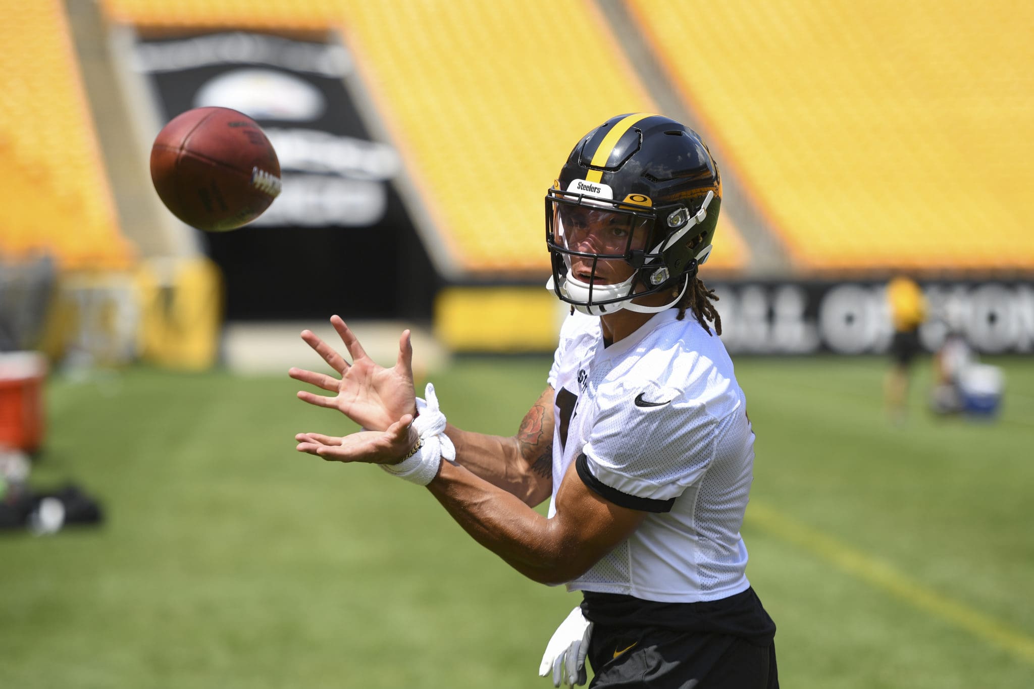 Canadian rookie Chase Claypool has made an impression on Steelers