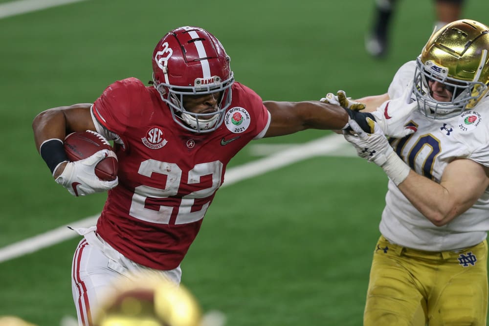 Steelers select RB Najee Harris with No. 24 pick in NFL draft