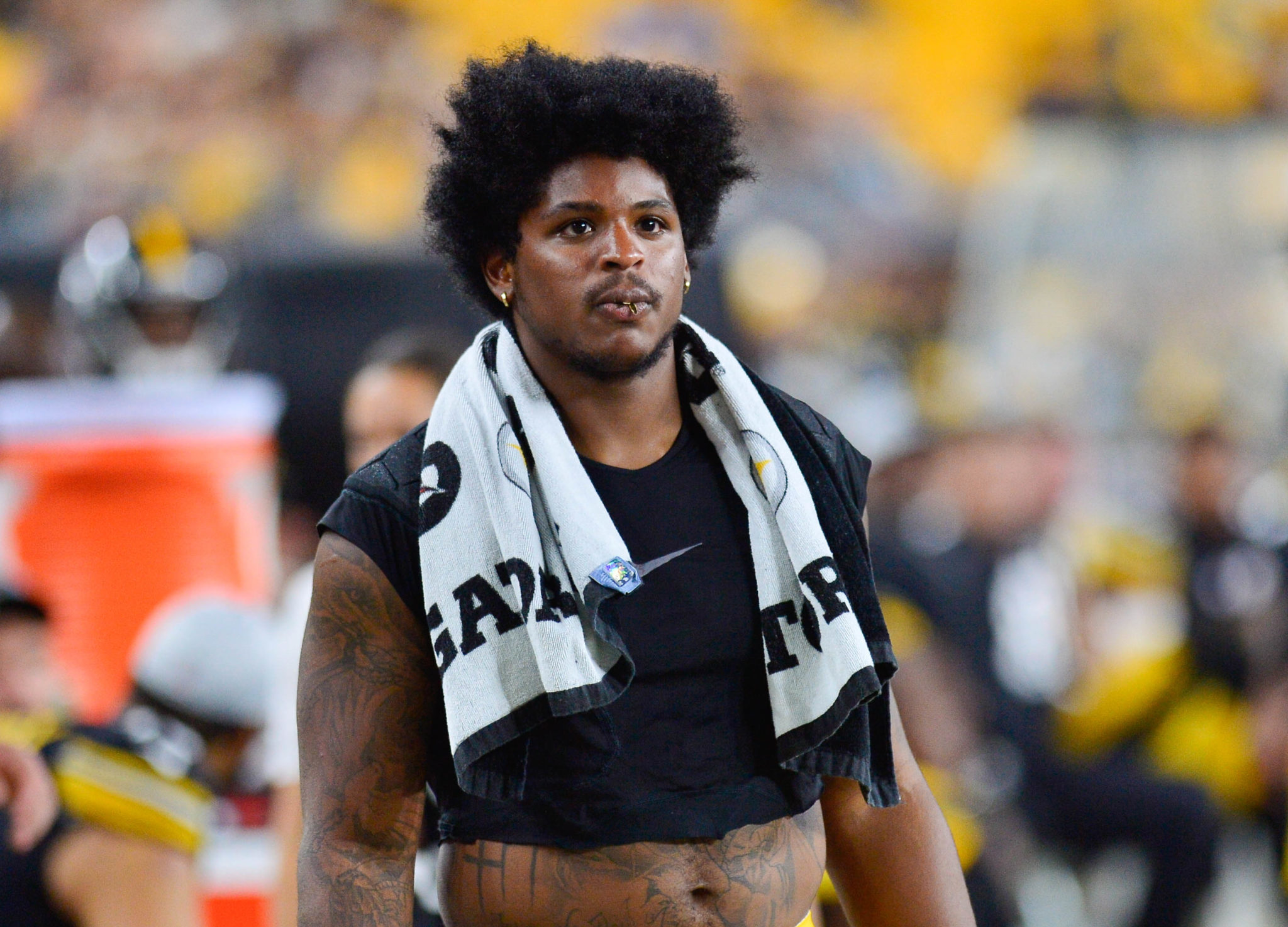 Steelers ILB Devin Bush questionable to return with a leg injury - Behind  the Steel Curtain