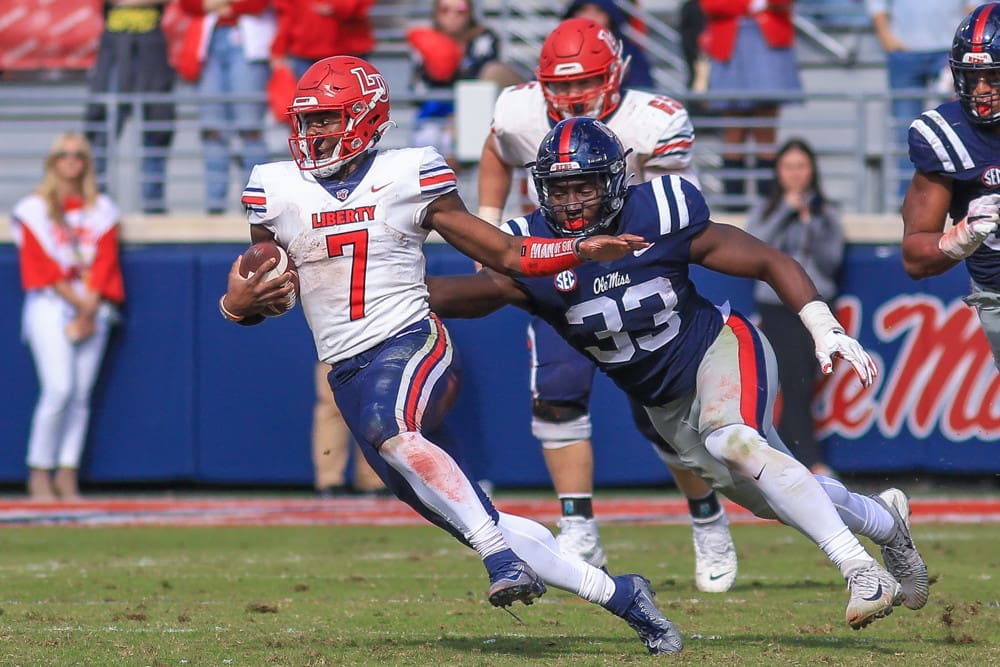 Scouting Spotlight: Liberty QB Malik Willis Vs Ole Miss - Steelers Depot