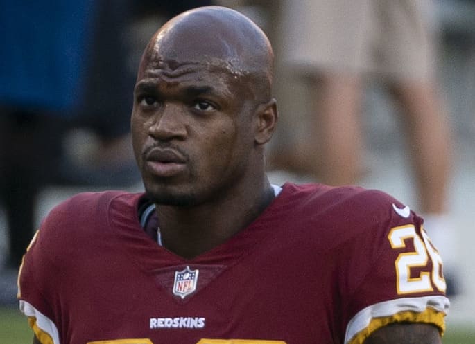 Redskins RB Adrian Peterson