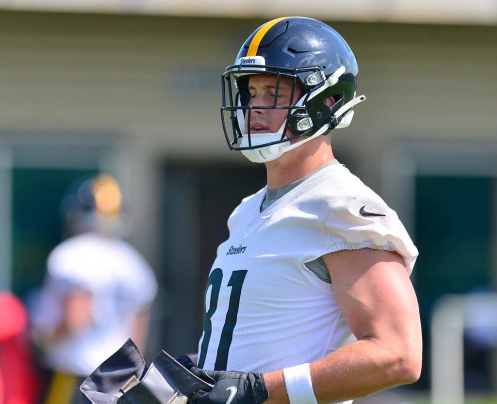 Steelers Tight End Zach Gentry