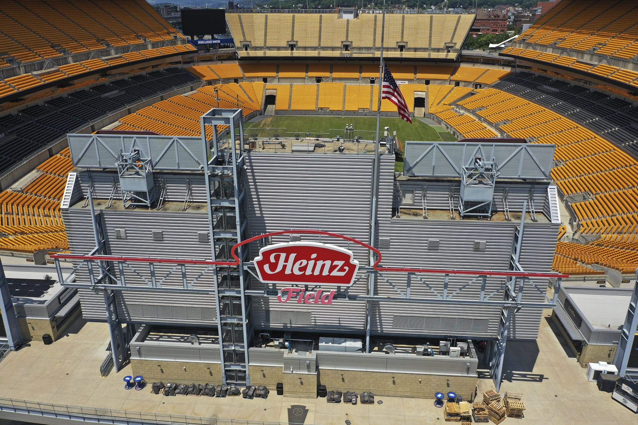 PHOTOS: Fans visit Acrisure Stadium for first Steelers preseason game held  at home – WPXI