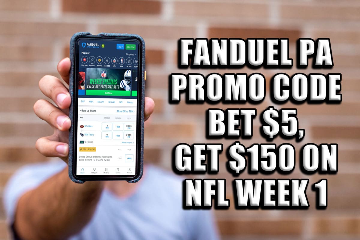 How To Get The Bet $5, Get $150 FanDuel Promo Code In PA For NFL ...