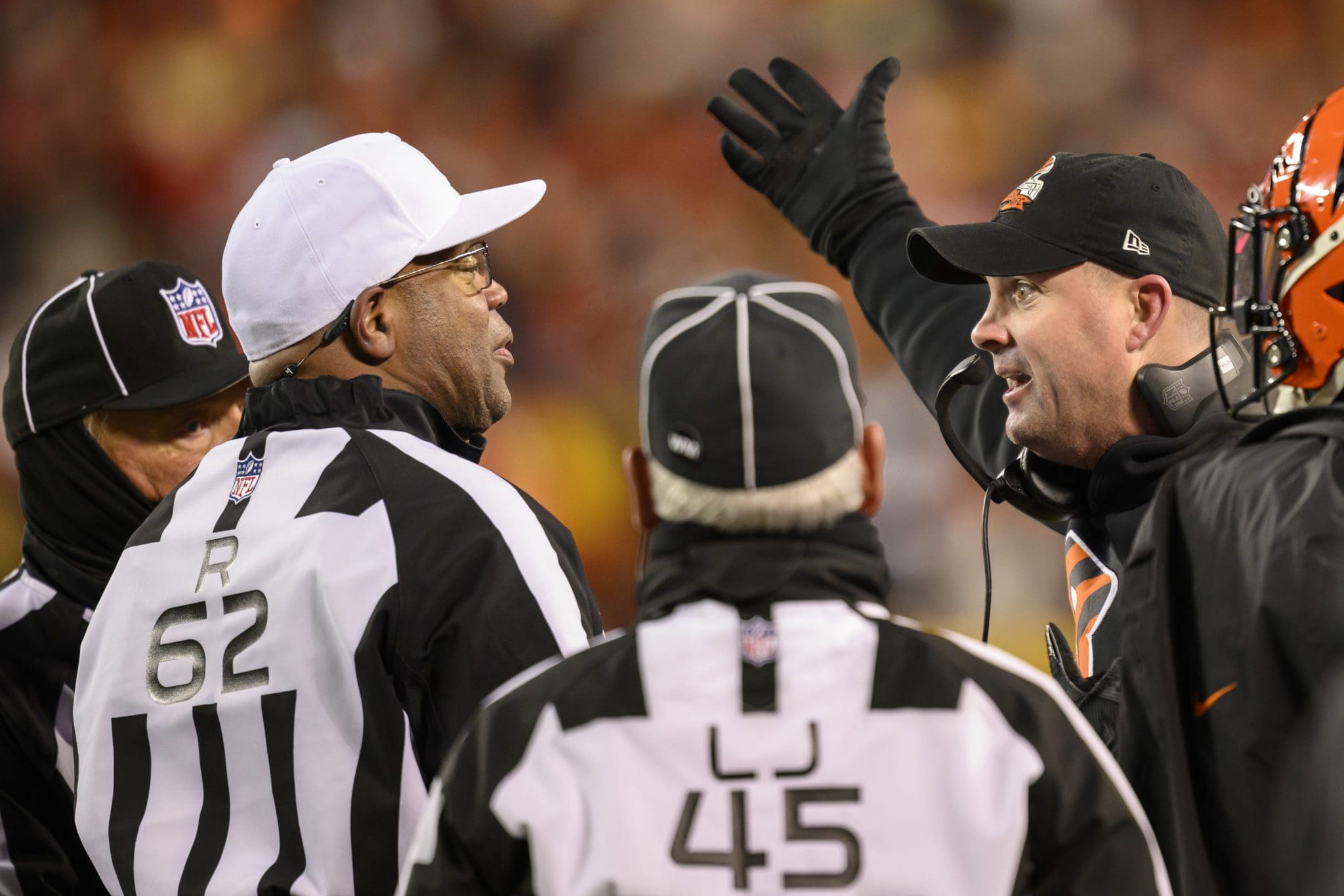 Bengals-Chiefs officials: Who is referee, officiating crew for AFC  Championship - DraftKings Network