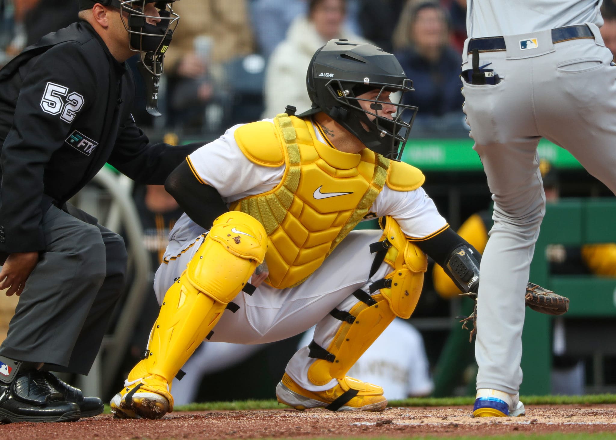 To Pirates catcher Michael Perez, wearing No. 21 'very special
