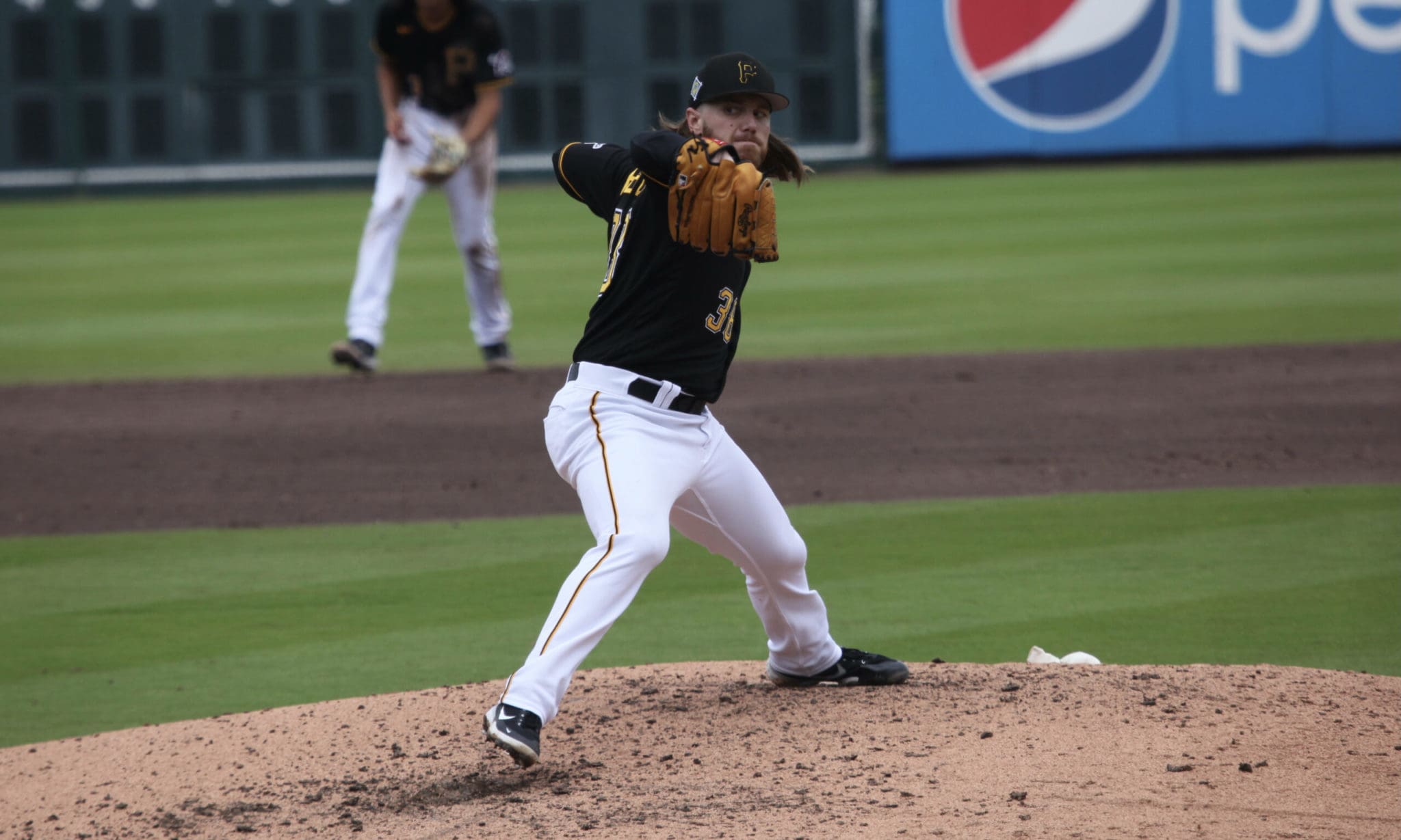 Dillon Peters is moving up in Pirates' bullpen because his stuff is biting  down