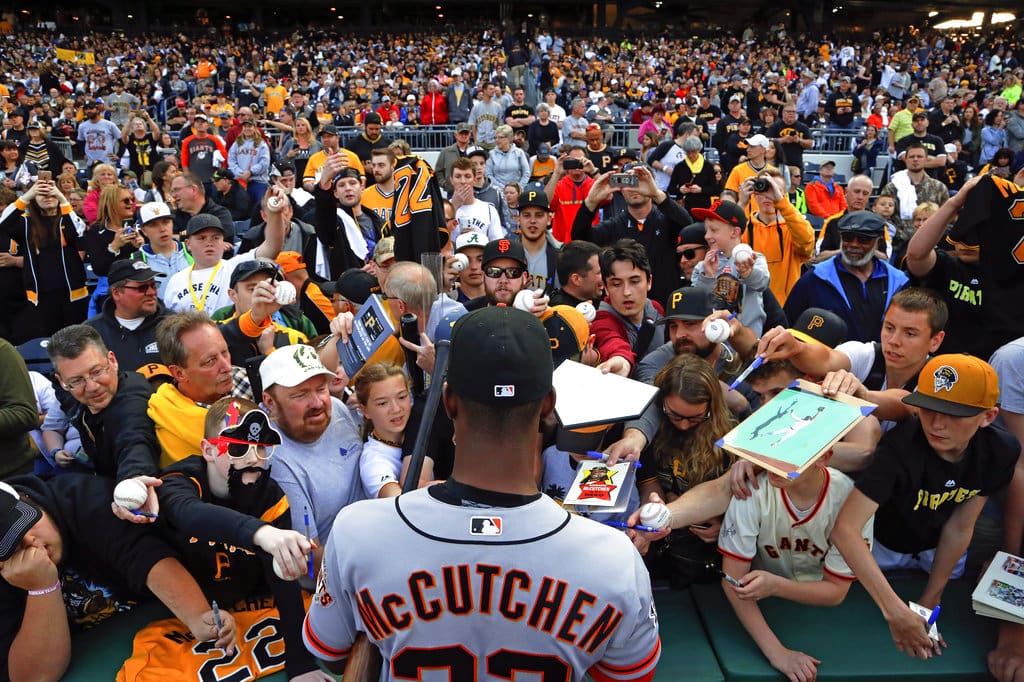 Pittsburgh Pirates Andrew Mccutchen 2000 Hits Signatures Shirt