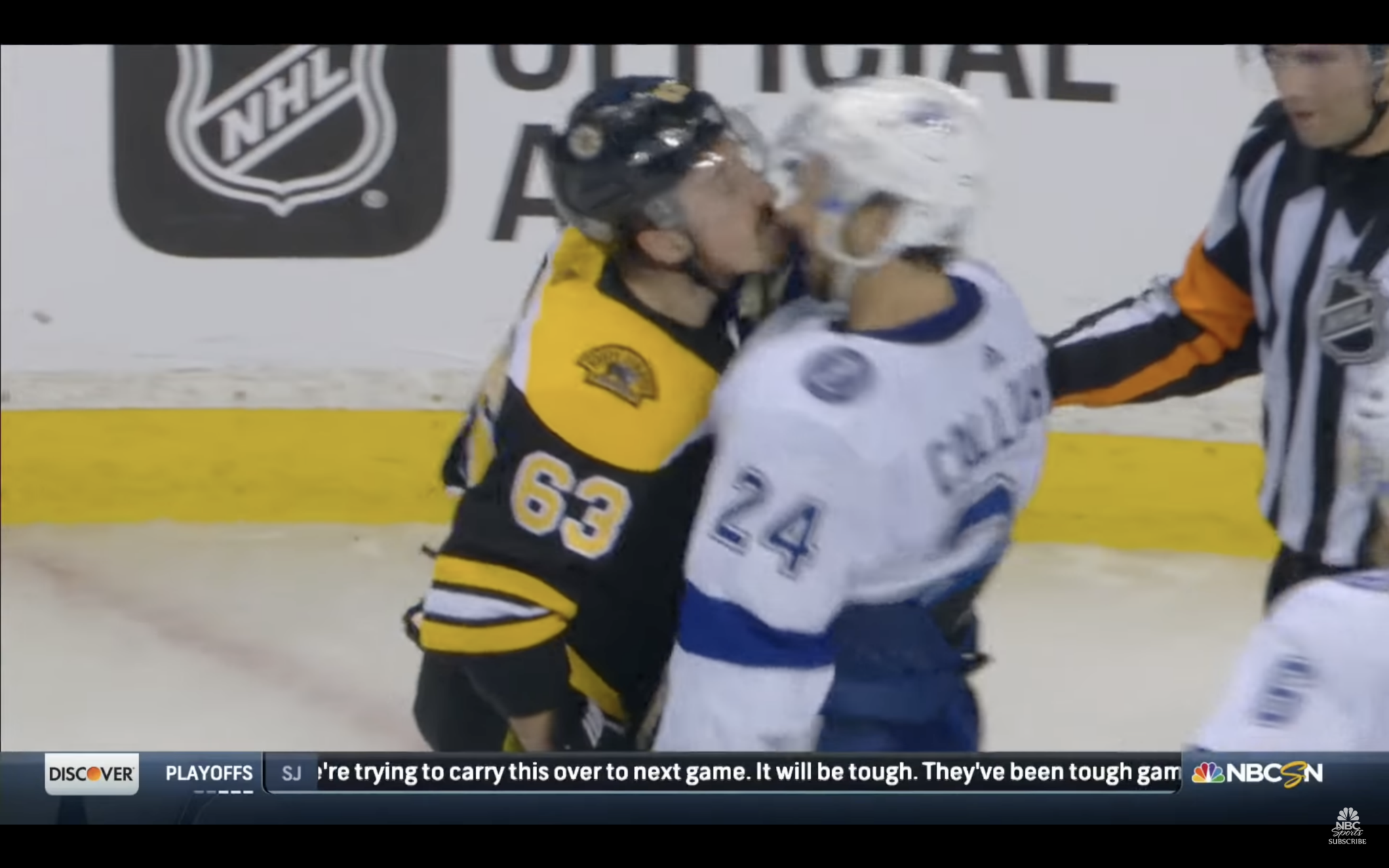 Turning Point For Brad Marchand Was Licking Ryan Callahan