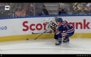 Bruins Lose Another Defenseman Against Oilers